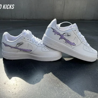 Swoosh paint edition AF1X